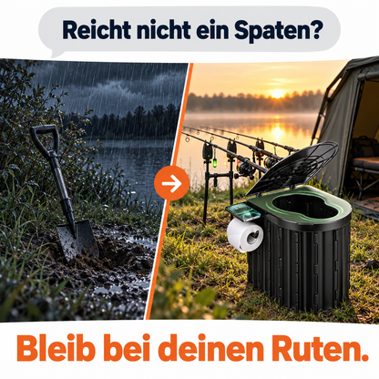 UFERWERK | Faltbare Angler-Toilette