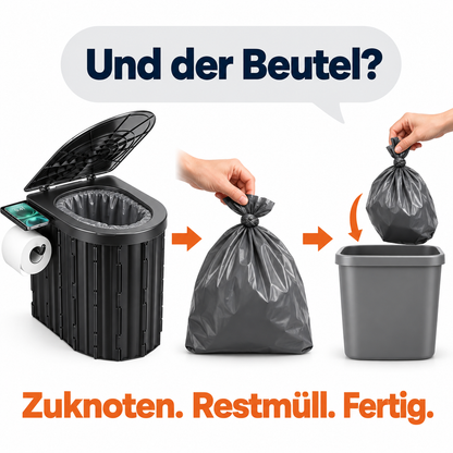 UFERWERK | Faltbare Angler-Toilette