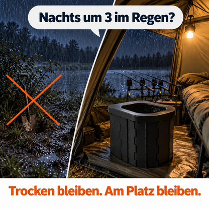 UFERWERK | Faltbare Angler-Toilette